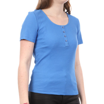 Textiel Dames T-shirts korte mouwen Only  Blauw