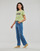 Textiel Dames T-shirts korte mouwen Vans TRIPPY PAISLEY CREW Groen