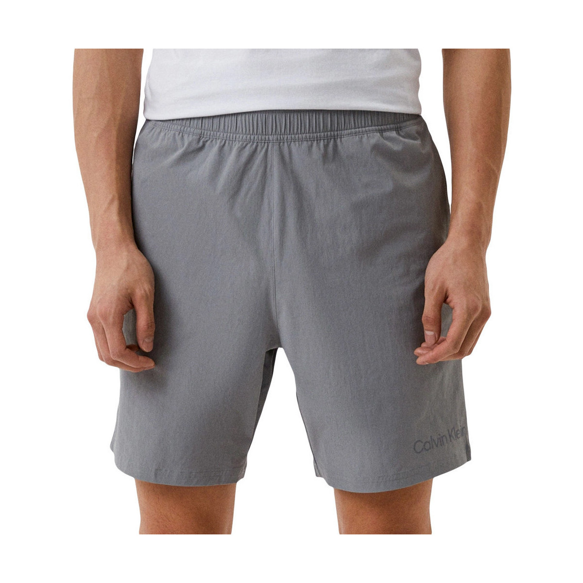 Textiel Heren Korte broeken / Bermuda's Calvin Klein Jeans  Grijs