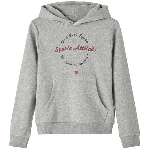 Textiel Meisjes Sweaters / Sweatshirts Name it  Grijs
