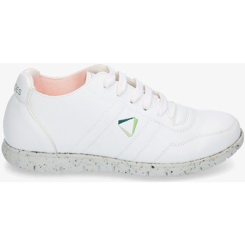 Schoenen Dames Sneakers Ecoshoes SICILIA Wit