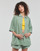 Textiel Dames Overhemden Adidas Sportswear LNG LSHIRT Groen