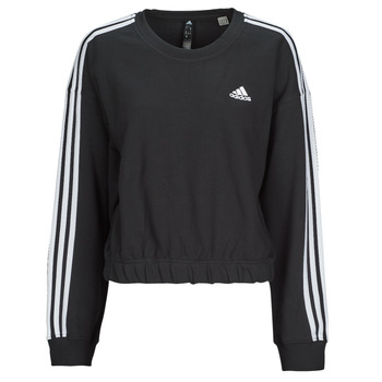 Textiel Dames Sweaters / Sweatshirts Adidas Sportswear 3S CR SWT Zwart