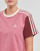 Textiel Dames T-shirts korte mouwen Adidas Sportswear 3S CR TOP Bordeaux / Roze