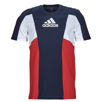 Textiel Heren T-shirts korte mouwen Adidas Sportswear ESS CB T Marine