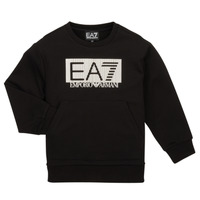 Textiel Jongens Sweaters / Sweatshirts Emporio Armani EA7 25 Zwart