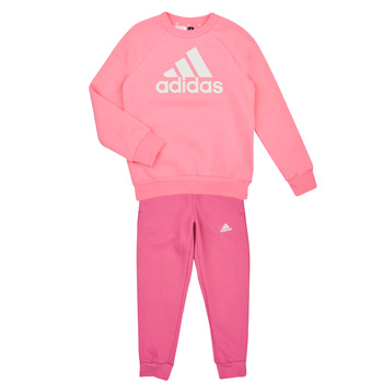 Textiel Meisjes Trainingspakken Adidas Sportswear LK BOS JOG FL Roze / Geluk