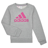 Textiel Meisjes Sweaters / Sweatshirts Adidas Sportswear ESS BL SWT Bruyère / Grijs / Moyen