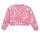 Textiel Meisjes Sweaters / Sweatshirts Adidas Sportswear FI AOP SWT Beige / Roze