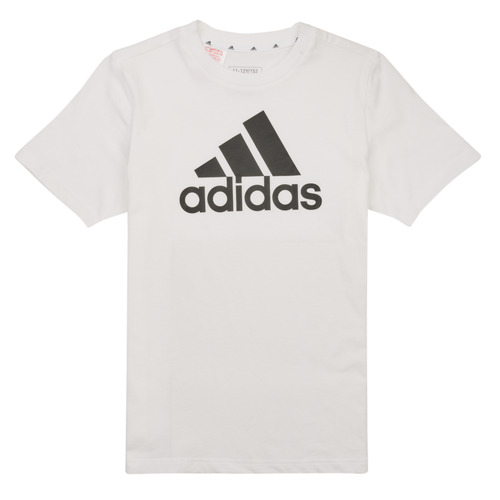 Textiel Kinderen T-shirts korte mouwen Adidas Sportswear BL TEE Wit