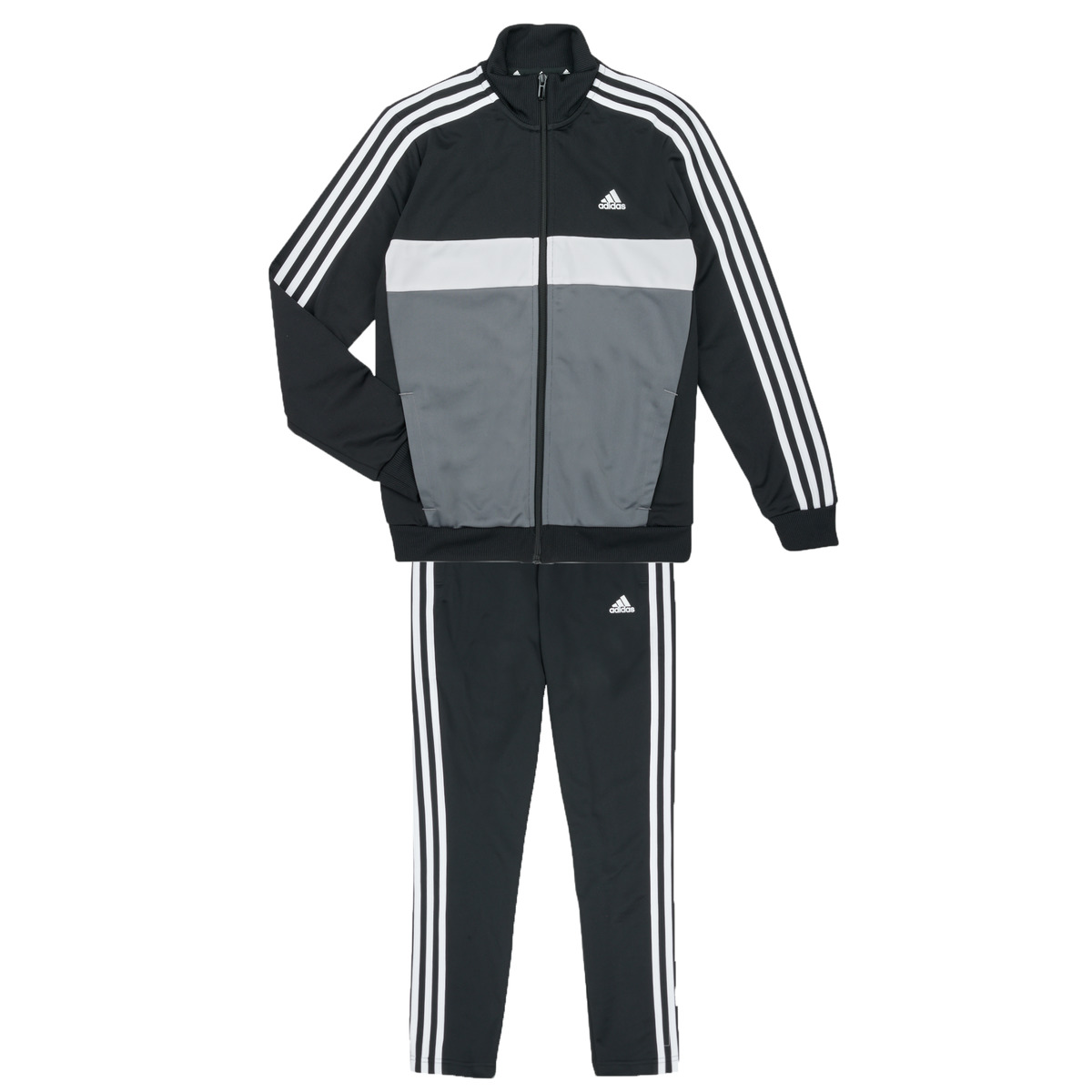 Textiel Jongens Trainingspakken Adidas Sportswear 3S TIBERIO TS Zwart