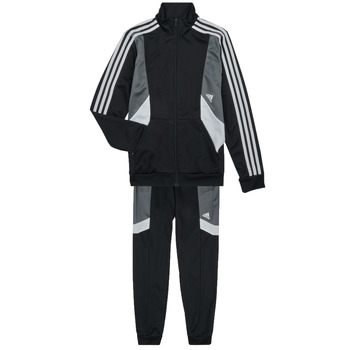 Textiel Jongens Trainingspakken Adidas Sportswear 3S CB TS Zwart