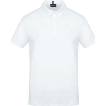 Textiel Heren T-shirts & Polo’s Le Coq Sportif Essentiels Polo Wit