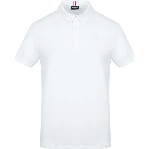 Textiel Heren T-shirts & Polo’s Le Coq Sportif Essentiels Polo Wit