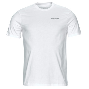 Textiel Heren T-shirts korte mouwen Armani Exchange 3RZTNB Wit