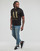 Textiel Heren T-shirts korte mouwen Armani Exchange 8NZTPQ Zwart / Goud