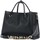 Tassen Dames Handtassen kort hengsel Valentino Handbags VBS5A802 001 Zwart