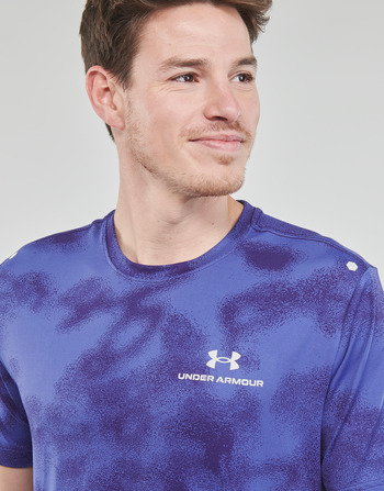 Under Armour Rush Energy Print SS Blauw / Wit