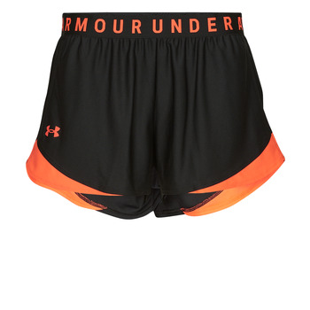 Textiel Dames Korte broeken / Bermuda's Under Armour Play Up Shorts 3.0 Zwart / Orange / Orange