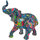 Wonen Beeldjes Signes Grimalt Olifantenfiguur Multicolour