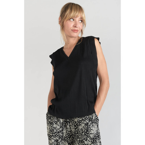 Textiel Dames T-shirts & Polo’s Le Temps des Cerises T-shirt ARKET Zwart