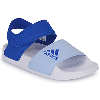 Schoenen Kinderen Sandalen / Open schoenen Adidas Sportswear ADILETTE SANDAL K Blauw