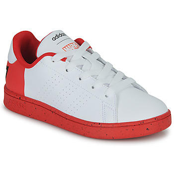 Schoenen Jongens Lage sneakers Adidas Sportswear ADVANTAGE SPIDERMAN Wit / Rood