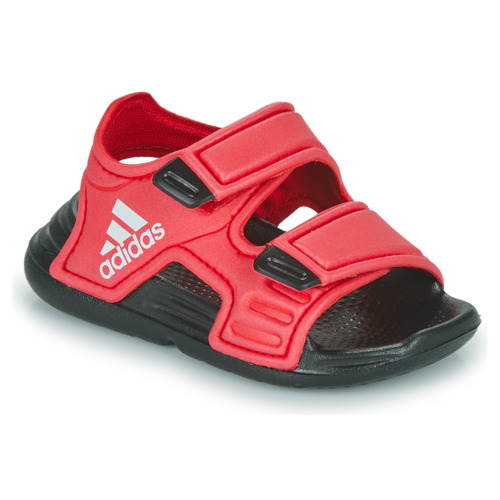 Schoenen Kinderen Sandalen / Open schoenen Adidas Sportswear ALTASWIM I Rood / Zwart