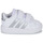Schoenen Meisjes Lage sneakers Adidas Sportswear GRAND COURT 2.0 CF Wit / Zilver