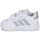 Schoenen Meisjes Lage sneakers Adidas Sportswear GRAND COURT 2.0 CF Wit / Zilver