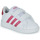 Schoenen Meisjes Lage sneakers Adidas Sportswear GRAND COURT 2.0 CF Wit / Roze