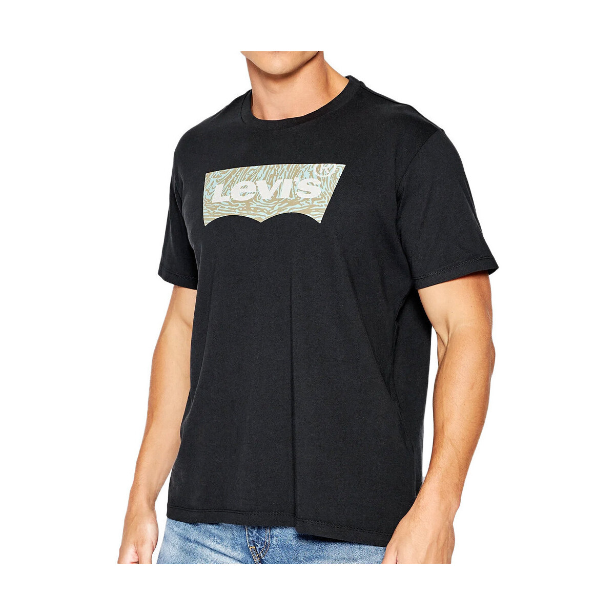 Textiel Heren T-shirts & Polo’s Levi's  Zwart