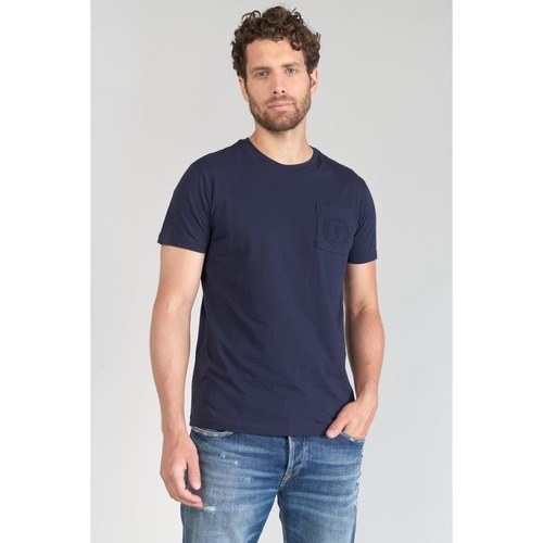 Textiel Heren T-shirts & Polo’s Le Temps des Cerises T-shirt PAIA Blauw