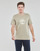 Textiel Heren T-shirts korte mouwen Timberland SS Refibra Logo Graphic Tee Regular Beige