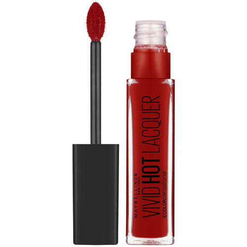 schoonheid Dames Lipstick Maybelline New York Vivid Hot Lacquer lippenstift - 72 Classic Rood