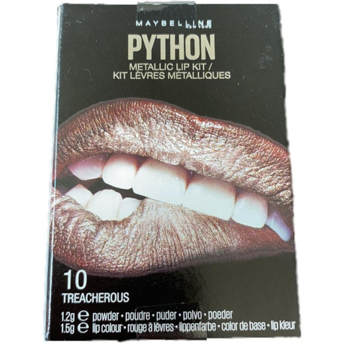 schoonheid Dames Oogschaduw paletten Maybelline New York Python metalen lippenstiftset - 10 Treacherous Other
