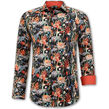 Textiel Heren Overhemden lange mouwen Gentile Bellini Dierenprint Multicolour