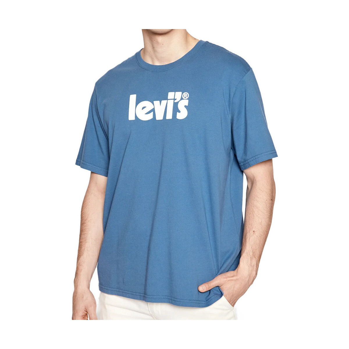 Textiel Heren T-shirts & Polo’s Levi's  Blauw