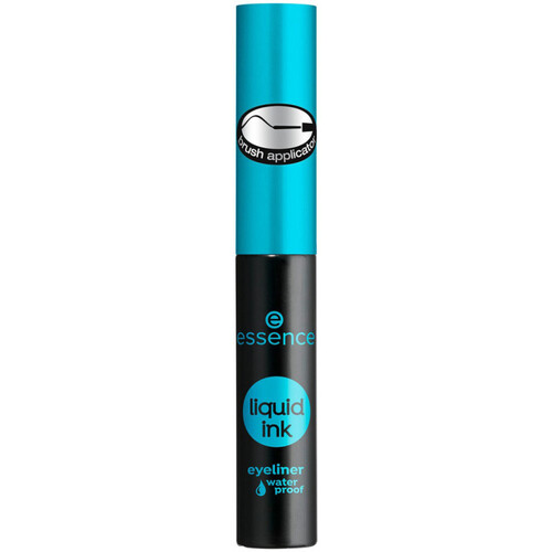 schoonheid Dames Eyeliners Essence Vloeibare Waterproof Inkt Eyeliner - 01 Black Zwart