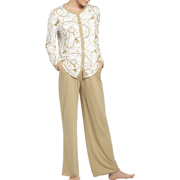 Textiel Dames Pyjama's / nachthemden Impetus Woman Golden Beige