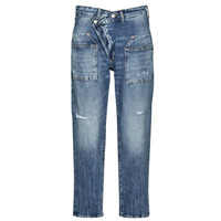 Textiel Dames Boyfriend jeans Le Temps des Cerises COSY POCKET Blauw