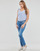 Textiel Dames Straight jeans Le Temps des Cerises PULP REGULAR KANA Blauw