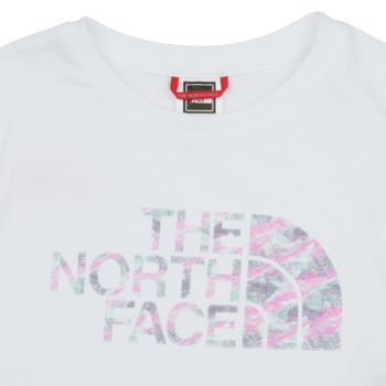 The North Face Girls S/S Crop Easy Tee Wit