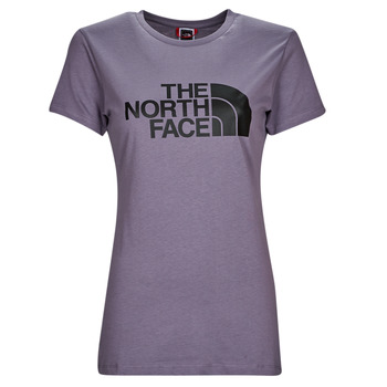 Textiel Dames T-shirts korte mouwen The North Face S/S Easy Tee Violet