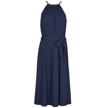 Textiel Dames Korte jurken Lauren Ralph Lauren MORRAINE-SLEEVELESS-DAY DRESS Blauw