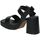 Schoenen Dames Sandalen / Open schoenen Isteria 22306 Zwart