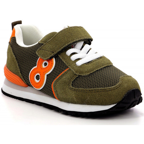 Schoenen Kinderen Lage sneakers Mod'8 Snooklace Groen