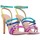 Schoenen Dames Sandalen / Open schoenen KG by Kurt Geiger 4195469109 PIERRA Multicolour