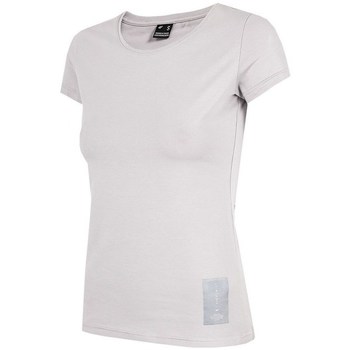 Textiel Dames T-shirts korte mouwen 4F TSD020 Wit