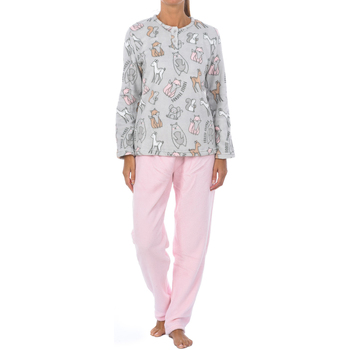 Textiel Dames Pyjama's / nachthemden Kisses And Love 41917-UNICO Multicolour